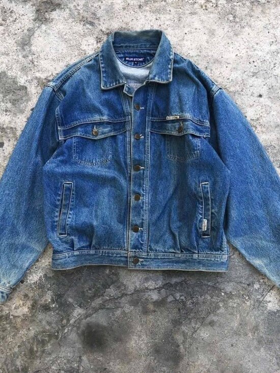 Other - Blue Denim Jacket – Classic Trucker Style